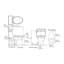 Gabrielle Comfort Height One-Piece Elongated 1.28 GPF Toilet with Aquapiston Flush Technology and Left-Hand Trip Lever-1018470950