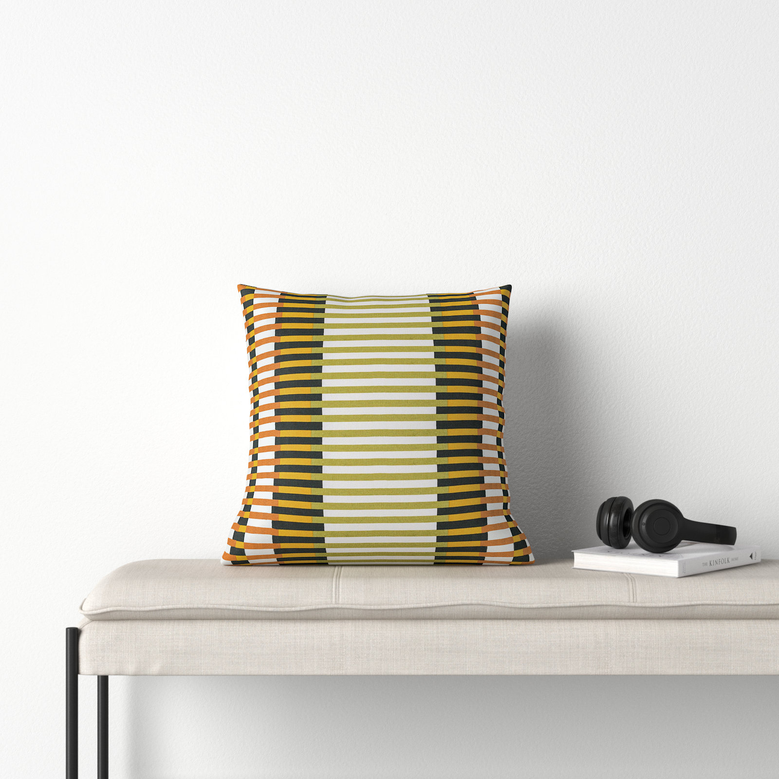 Jason Wu Sunset Throw Pillow, 18" x 18", Down Fill
