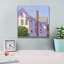  «Bucolique Structure 4» par Carol Young, art mural sur toile, 12 po x 12 po-1169639051