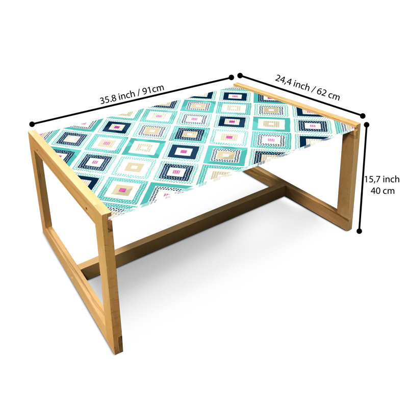 Jakaree Sled Coffee Table, 90cm H x 62cm W x 40cm D