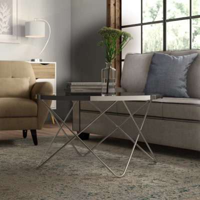 Harvell Cross Legs Coffee Table