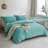 Solayne Washed Microfiber Duvet Cover Set, Soft Bedding with Zipper Closure and Corner Ties-1682577707-1682577708