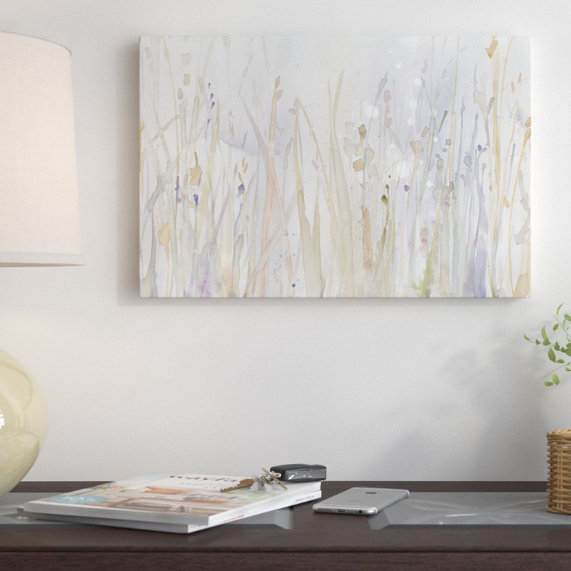 « automne herbe », reproduction d’art sur toile, H 40 po x l 60 po x P 1,5 po, Pas de tapis, Toile tendue
