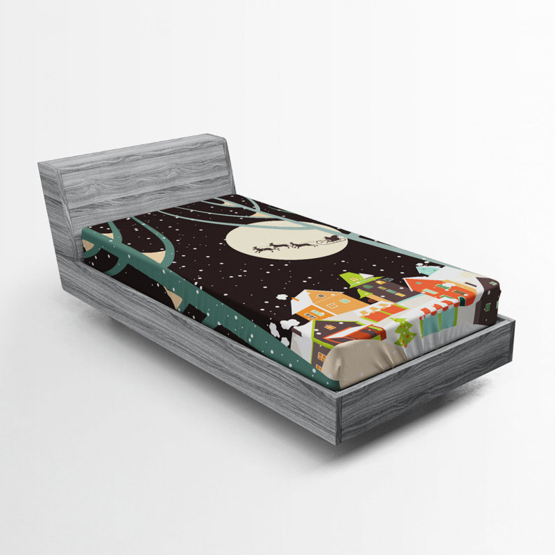 Microfiber Fitted Sheet, Twin Fitted Sheet