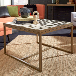 Table basse géométrique