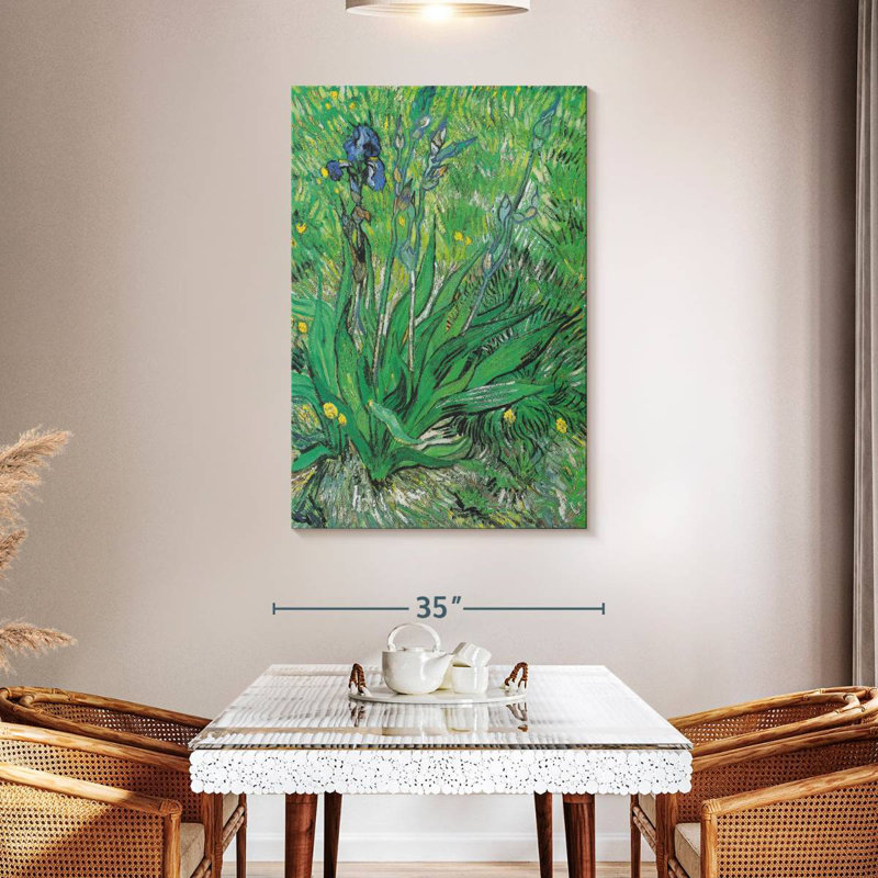 Harnek Iris 1889 II, 48" H x 32" W
