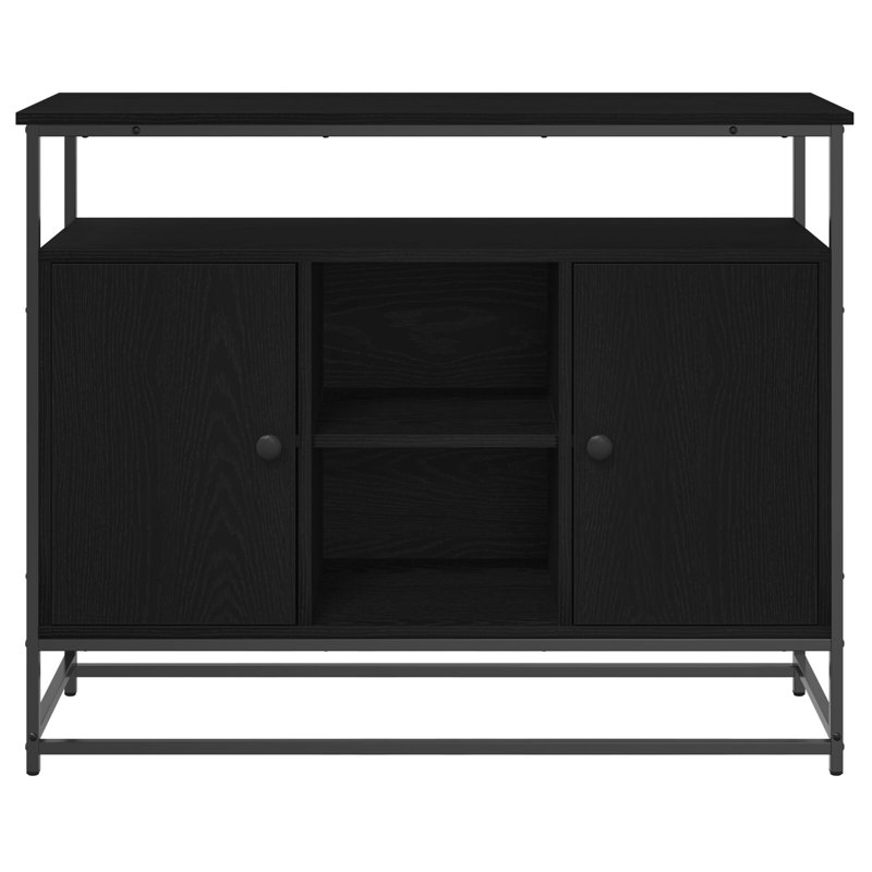 100cm Sideboard, Black Oak