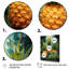 Pineapples Tropical Dots I - impression sur toile tendue-91229355
