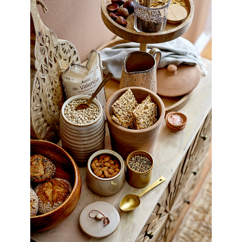 Gold Stainless Steel Measuring Spoons (Set Of 6)