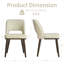 Chaise de salle à manger rembourrée Mason-783192103-783192096