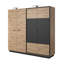 Barcelone 4 Door Manufactured Wood Wardrobe