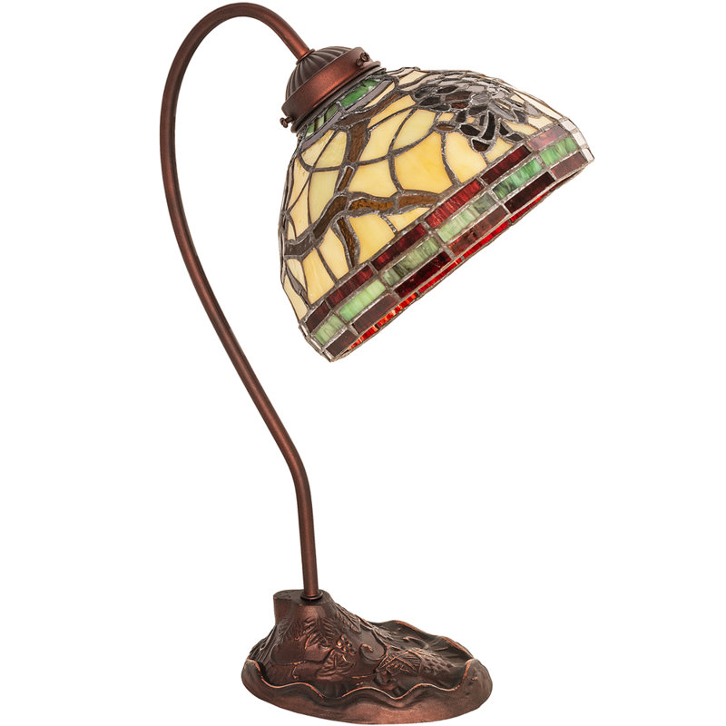 Rustic Lodge Metal Desk Lamp