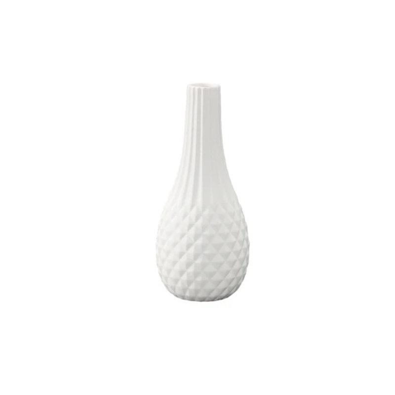 Vase de table ronde en grès Aliveya