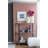 Metal Console Table, Mirrored Shelf