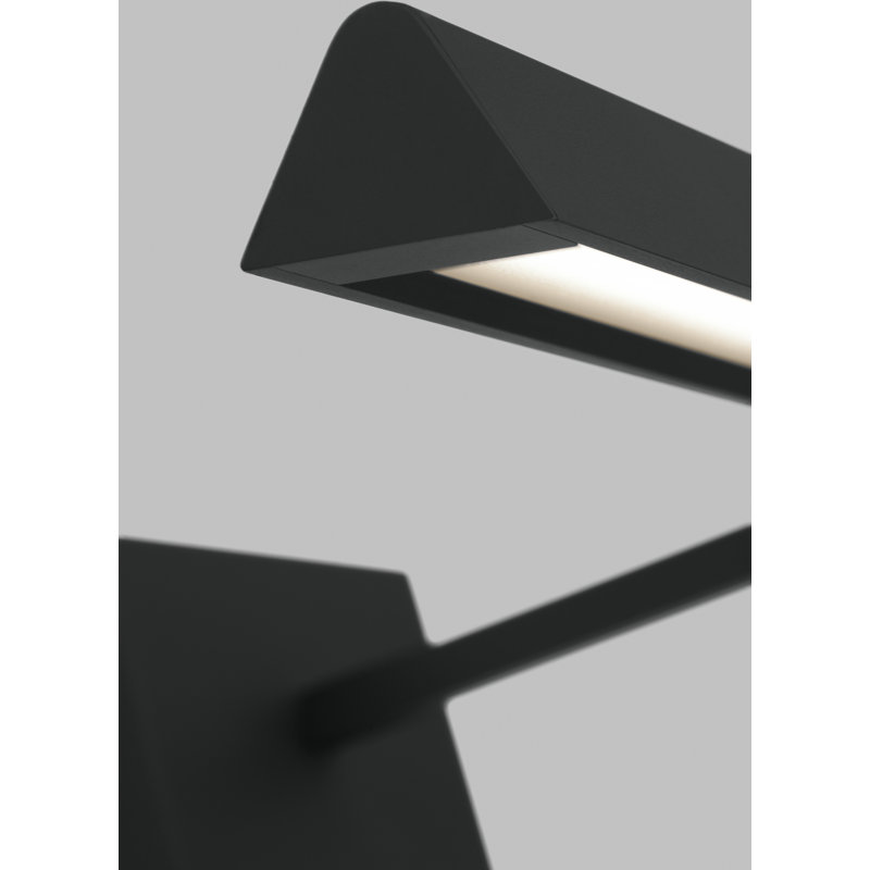 Dessau Dimmable LED Wall Mounted Picture Light, Nightshade Black