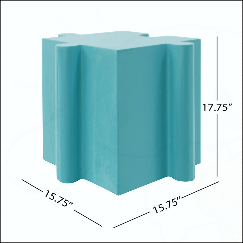 Table d'appoint casse-tête à casse-tête modulaire MGO - Combinaisons créatives pour une utilisation intérieure et extérieure