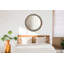 Huldar Glass Flat Wall Mirror