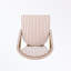 Ensemble de 2 chaises d'extérieur en rotin avec pieds robustes
