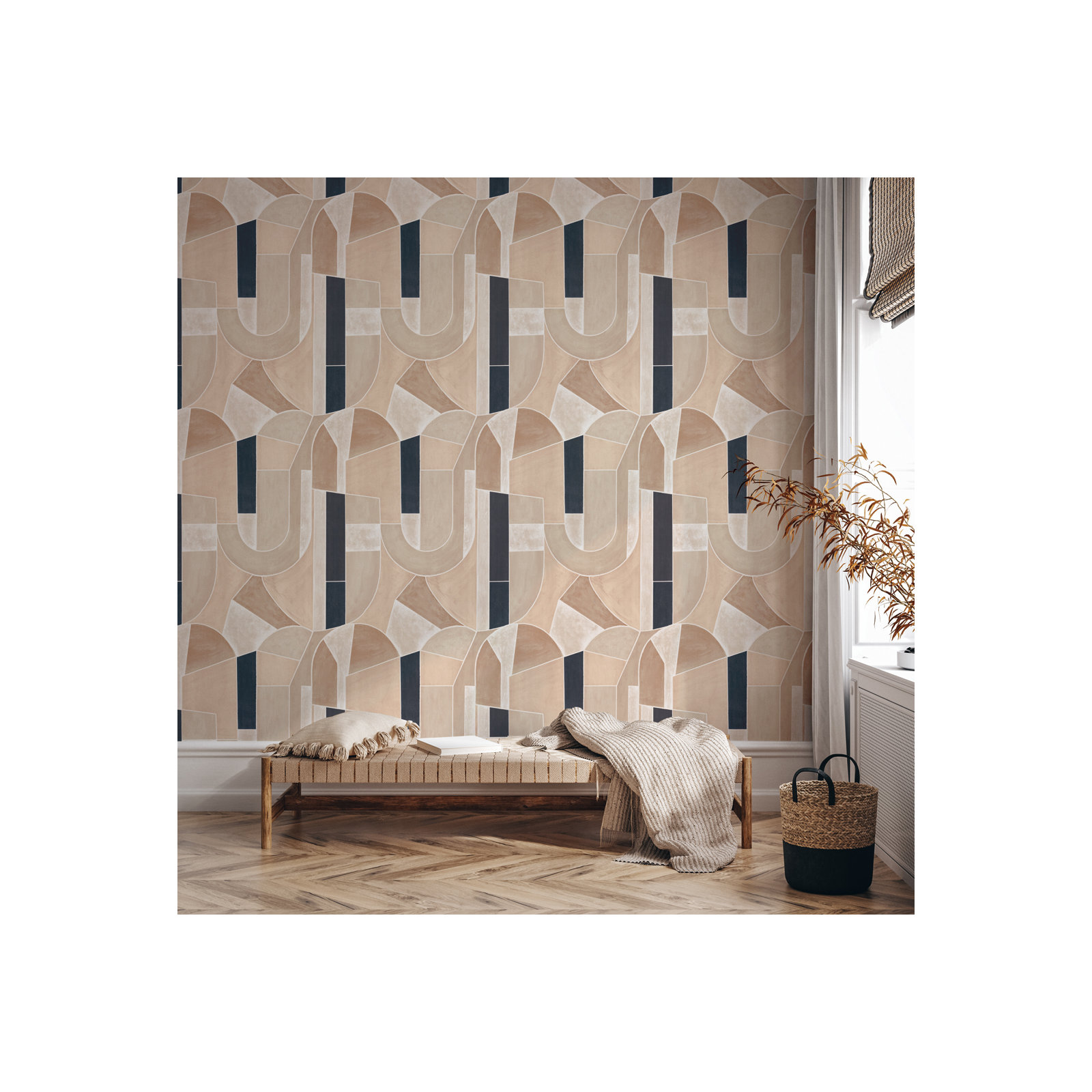 Meet Me in Peru Textured Peel and Stick Wallpaper by Jeremiah Brent