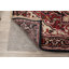Tapis à motif oriental géométrique traditionnel 4 x 6