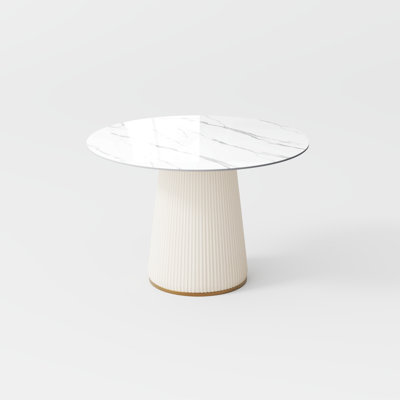 Modern Round Sintered Stone Dining Table