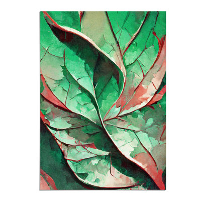 Abstract Leaf No.1 - Wall Art