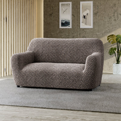 Housse extensible pour canapé causeuse - Durable et élégant - Collection Printed