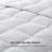 All Season White Goose Feather Down Comforter Duvet Insert-1481317997