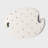Sitara Handcrafted White Wooden Serving Board