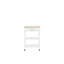 Clio Solid Wood Top Kitchen Cart
