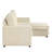 Maslynn 3-Piece Reversible Corduroy Pull-Out Sleeper Sectional with Storage-97561017