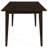 Henin Cappuccino Rectangle Dining Table