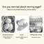 Egg Holder For Fridge Auto Rolling Egg Dispenser Grey