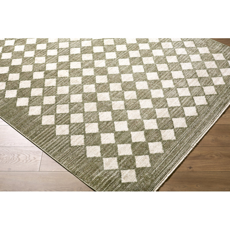 Tapis tissé à la machine Galey Alix x Livabliss Myrtle Avenue, Rectangle 6 pi 7 po x 9 pi