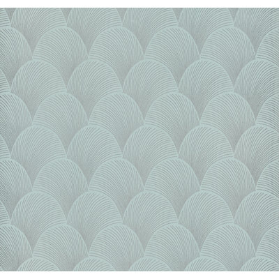 Metallic Light Scallop Wallpaper