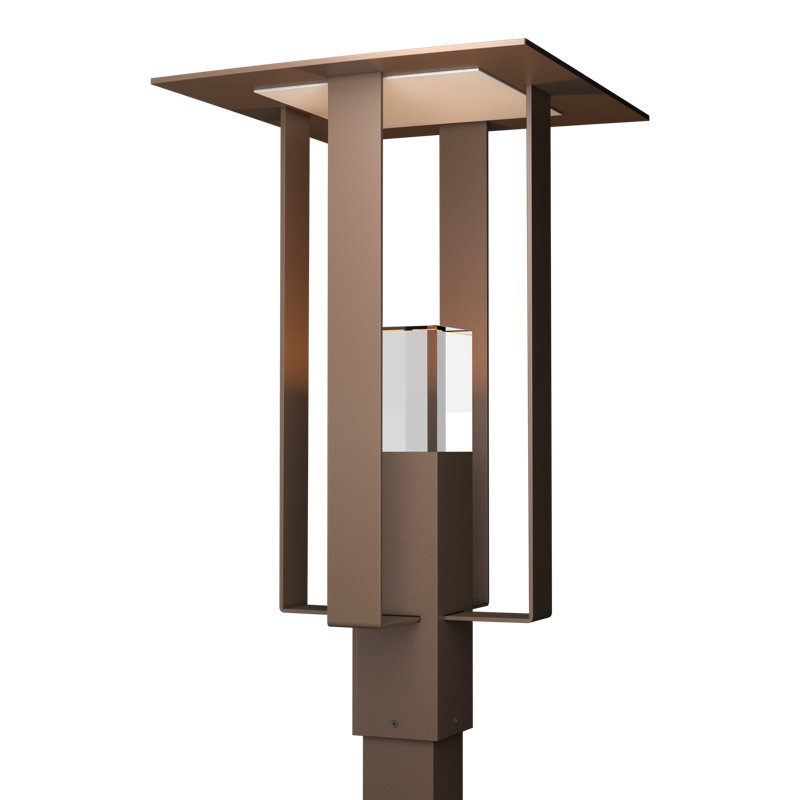 Shadow Box 1 - Light 24.1" H Hardwired Lantern Head, Coastal Bronze