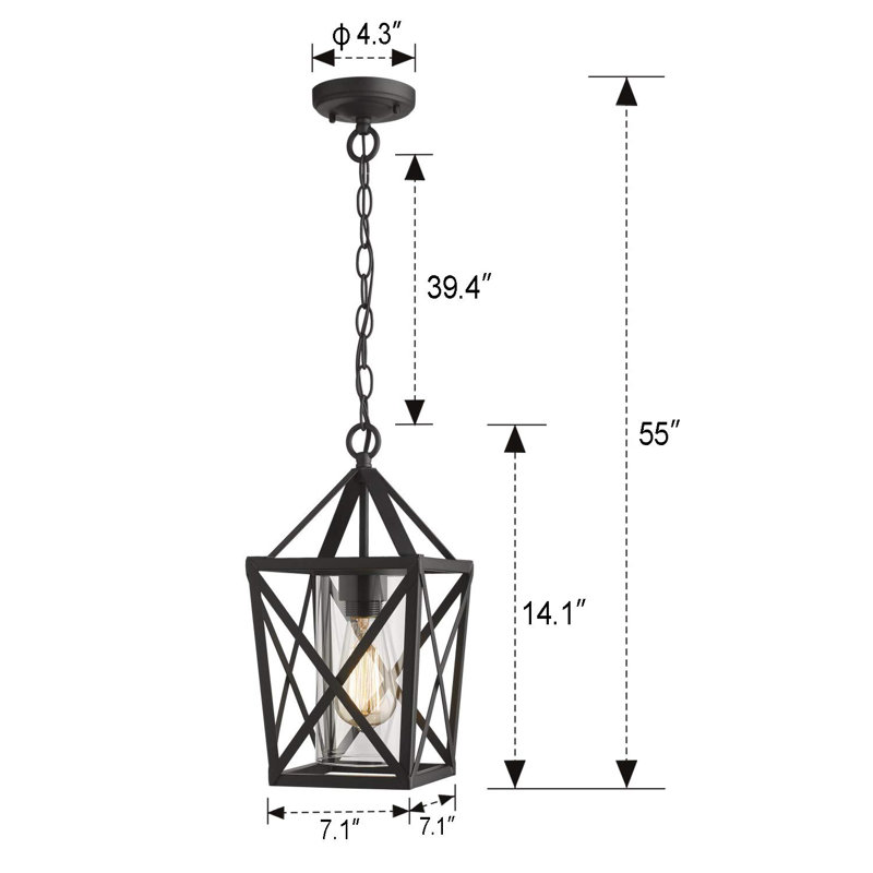 Jamie- Outdoor Pendant