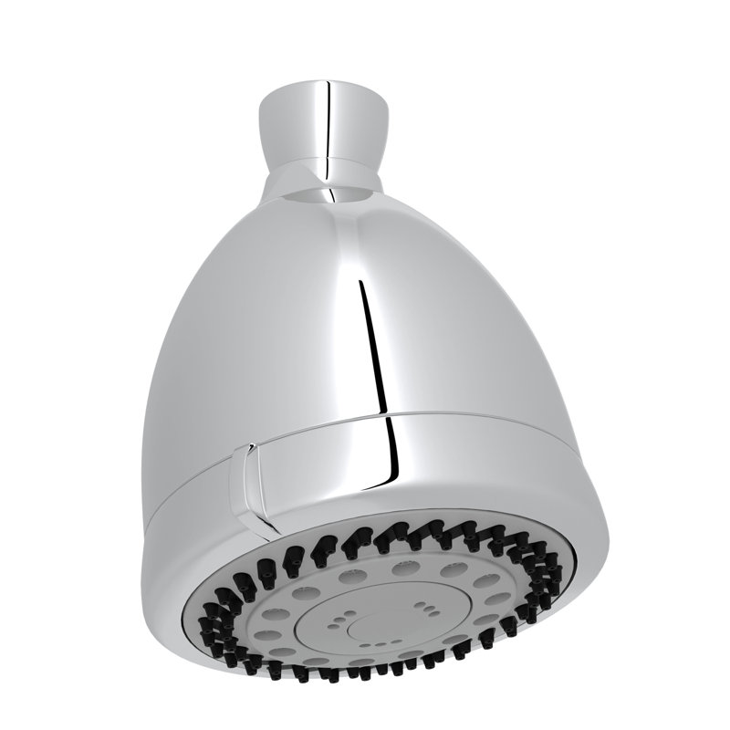 3.63" Multi Function Fixed Shower Head, Polished Chrome