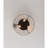 Gunger 3-light 15" Black Crystal Glass Teardrops Flush Mount