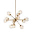 Lustre 12 lumières avec très grandes ampoules Paige-749950775