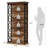 71" Etagere Bookshelf Set, 5-Shelf Industrial Bookcase For Home Office, Living Room-1557688291-1567574756