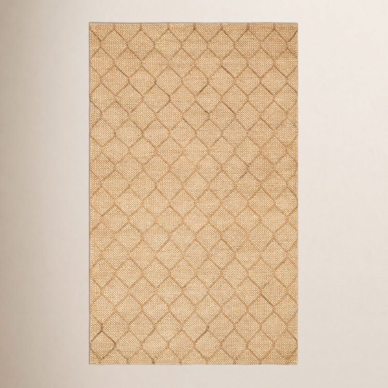 Tiles Natural Handwoven Jute Rug