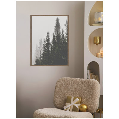 «Tree Top Mountains» par Alicia Abla, reproduction d'art sur toile encadrée