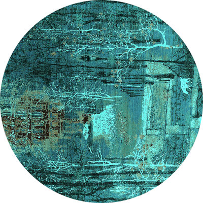 Wenyu Performance Abstract Indoor Rug