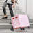 Foldable Cart with Stair Climbing Wheels Collapsible Rolling Crate 65L