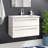 Silhouette 30" Single Sink Bathroom Vanity with Cultured Marble Top-1563328828