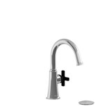 Momenti™ Single Hole Bathroom Faucet with Drain Assembly and C-Spout