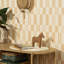 Papier peint rayé soleil-129452944