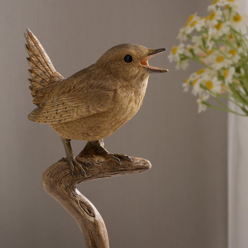 Sing Bird On Branch