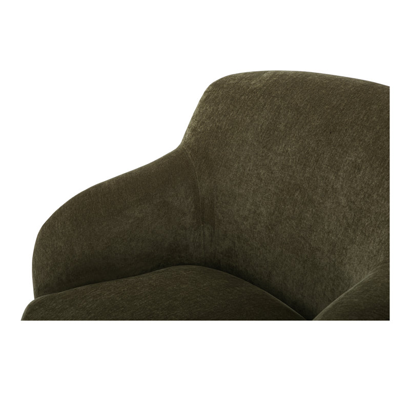 Laci Lounge Chair, Cedar Green Chenille